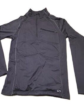 OROS Solarcore Explorer 1/4 Zip Pullover Jacket Size SMALL Black BM1